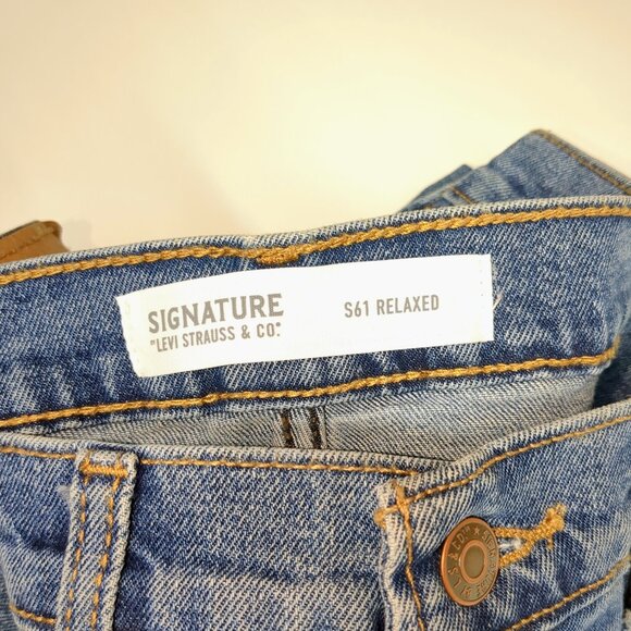 Levi Signature S61 Relaxed Jeans - 30x30 - Picture 2 of 5